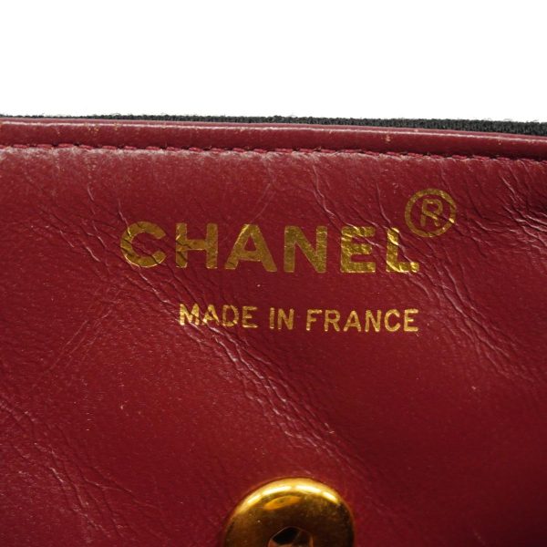 1240001037757 5 1 Chanel Shoulder Bag Matelasse Chain Shoulder Black