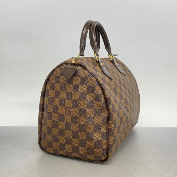 1240001037782 2 Louis Vuitton Handbag Damier Speedy 30 Ebene