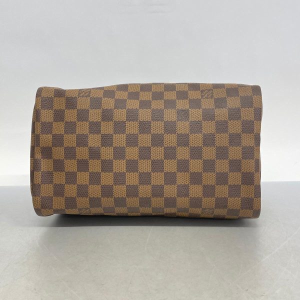 1240001037782 3 Louis Vuitton Handbag Damier Speedy 30 Ebene