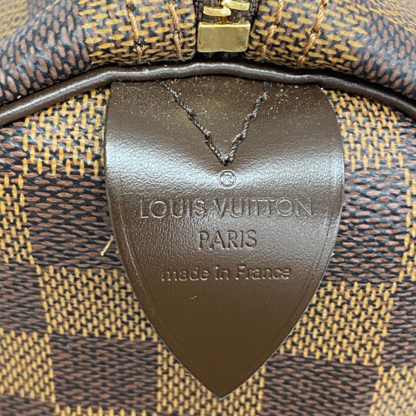 1240001037782 5 Louis Vuitton Handbag Damier Speedy 30 Ebene