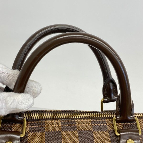 1240001037782 7 Louis Vuitton Handbag Damier Speedy 30 Ebene