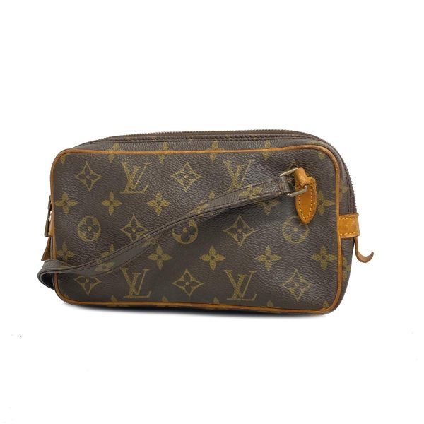 1240001037808 1 Louis Vuitton Shoulder Bag Marly Bandouliere Brown