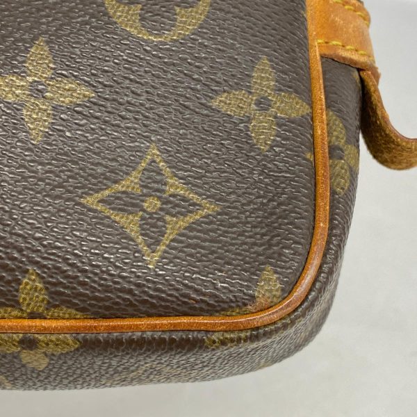 1240001037808 6 Louis Vuitton Shoulder Bag Marly Bandouliere Brown