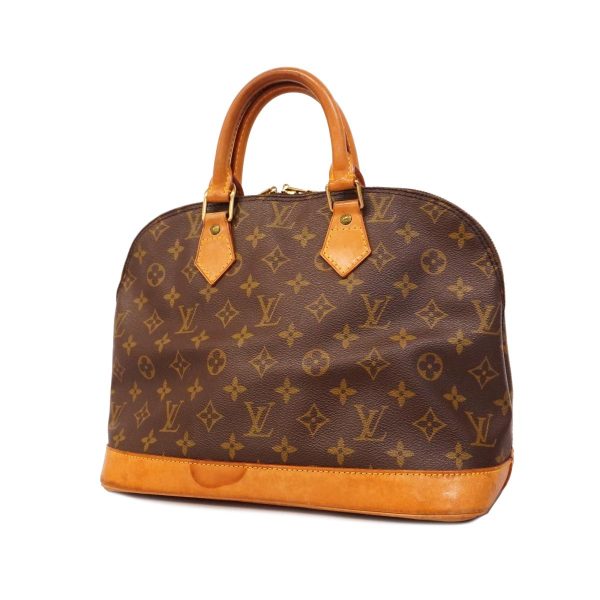 1240001037816 1 Louis Vuitton Handbag Monogram Alma Brown