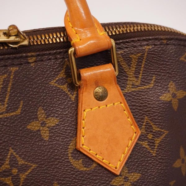 1240001037816 15 Louis Vuitton Handbag Monogram Alma Brown