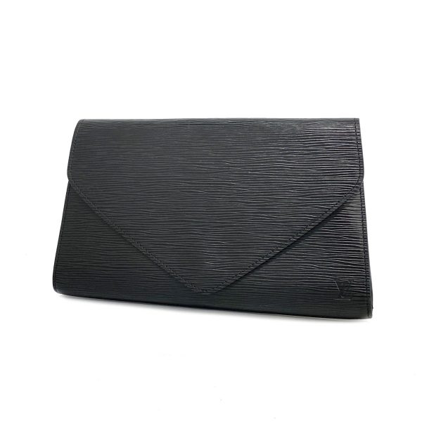 1240001037824 1 Louis Vuitton Clutch Bag Epi Art Deco Noir