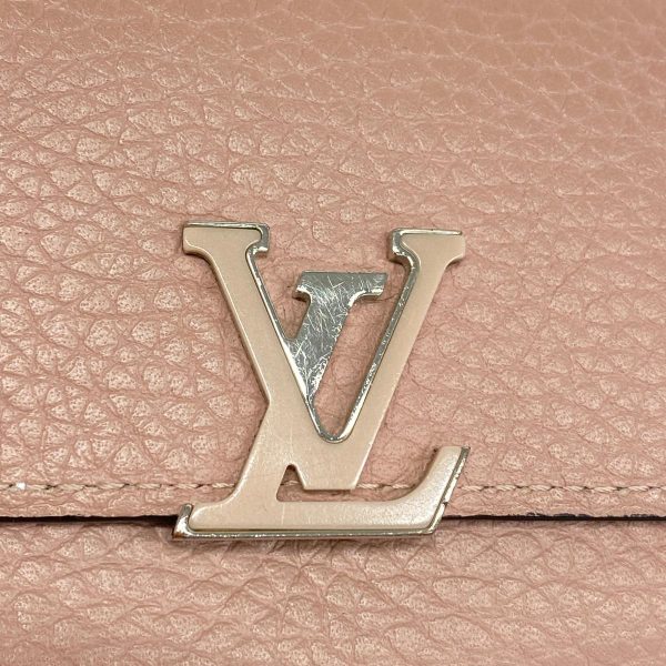 1240001037830 5 Louis Vuitton Wallet Capucines Compact Magnolia