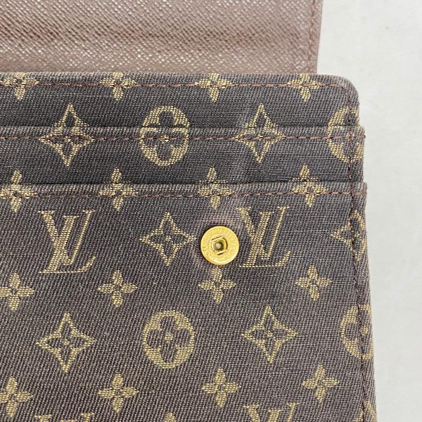 1240001037831 7 Louis Vuitton Long Wallet Portefeuille Sara Ebene