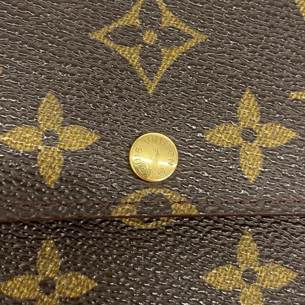 1240001037846 7 Louis Vuitton Long Wallet Porte Mone Credit Brown