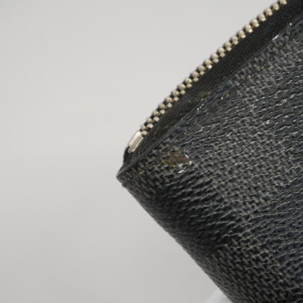 1240001037856 5 Louis Vuitton Coin Case Zippy Purse Black Gray