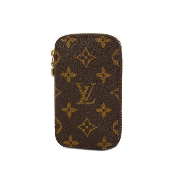 1240001037857 1 Louis Vuitton Key Case Monogram Pochette Brown