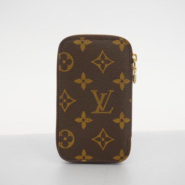 1240001037857 7 Louis Vuitton Key Case Monogram Pochette Brown