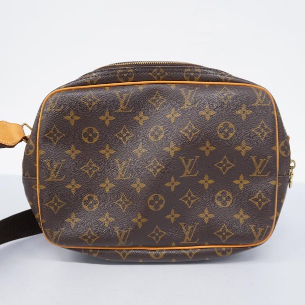 1240001037863 12 1 Louis Vuitton Shoulder Monogram Reporter PM Brown