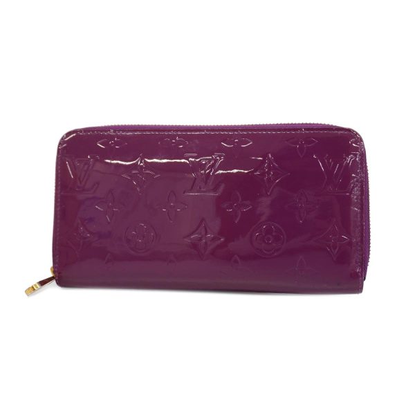 1240001037873 1 Louis Vuitton Long Wallet Vernis Zippy Amethyst