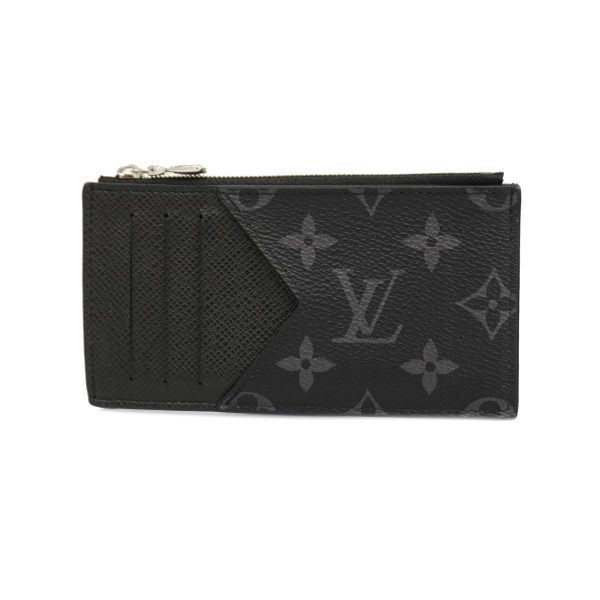 1240001037874 1 Louis Vuitton Coin Case Tigarama Card Holder Black