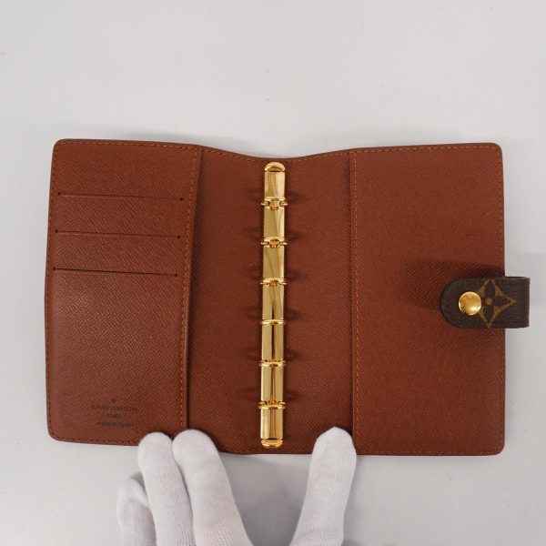 1240001037875 3 Louis Vuitton Notebook Cover Agenda PM Brown