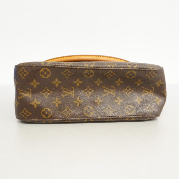 1240001037877 3 Louis Vuitton Shoulder Monogram Looping GM Brown