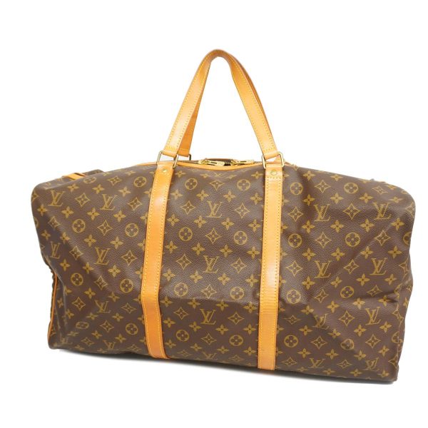 1240001037883 1 Louis Vuitton Boston Bag Saxophone Pool 55 Brown