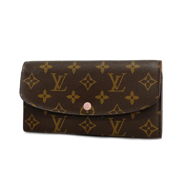 1240001037898 1 Louis Vuitton Wallet Emily Brown Rose Ballerine