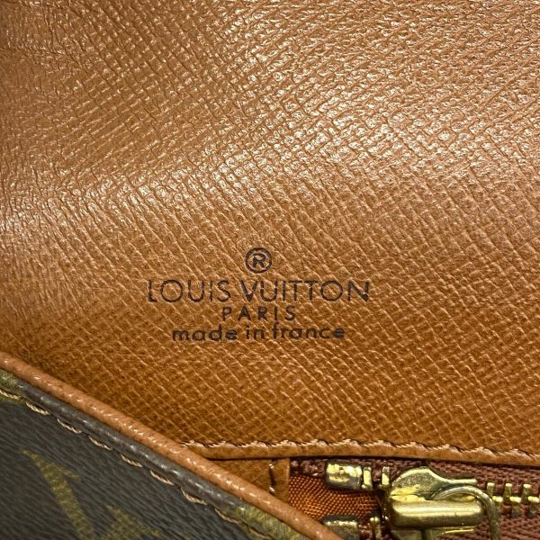 1240001037901 5 Louis Vuitton Clutch Bag Monogram Pochette Dame GM Brown