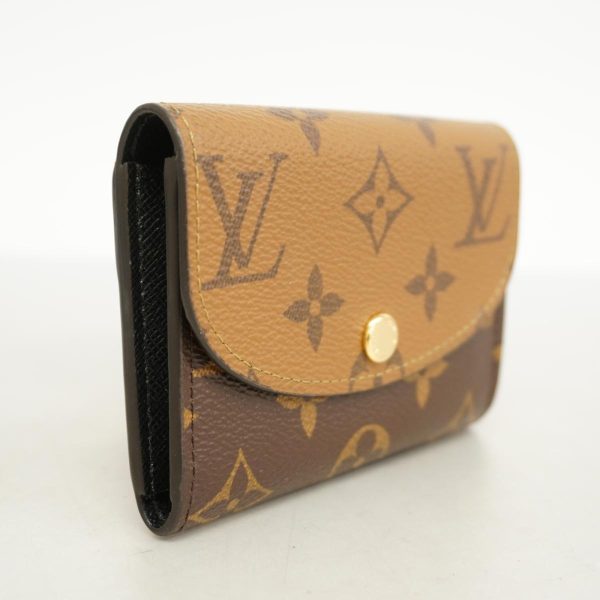 1240001037905 2 Louis Vuitton Wallet Monogram Reverse Rosali Brown