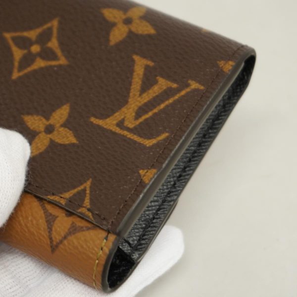 1240001037905 6 Louis Vuitton Wallet Monogram Reverse Rosali Brown