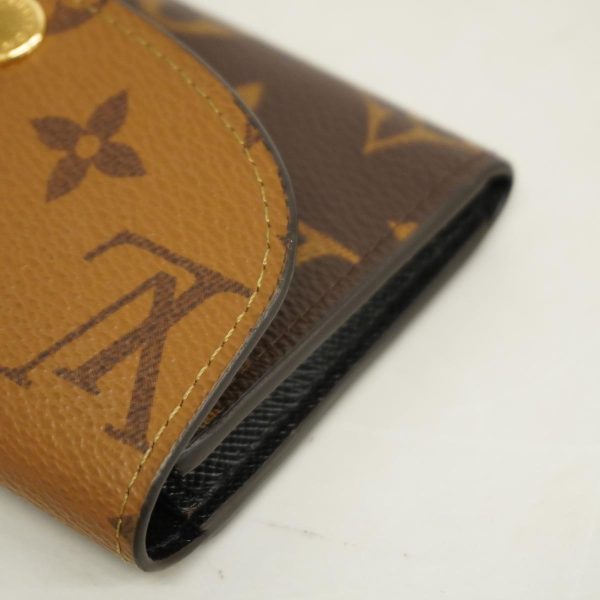 1240001037905 7 Louis Vuitton Wallet Monogram Reverse Rosali Brown