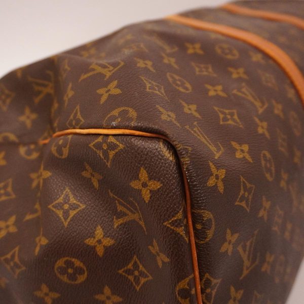 1240001037910 10 Louis Vuitton Boston Bag Monogram Keepall 55 Brown