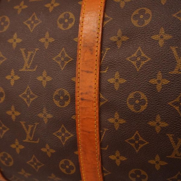 1240001037910 7 Louis Vuitton Boston Bag Monogram Keepall 55 Brown