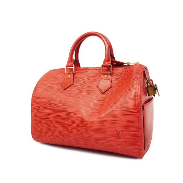 1240001037915 1 Louis Vuitton Handbag Epi Speedy 25 Castilian Red