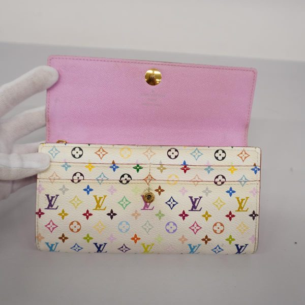 1240001037918 16 Louis Vuitton Wallet Portefeuille Sara Bronne Rich