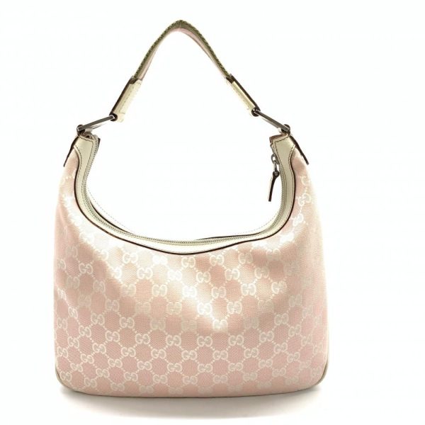 1240001037918 3 Gucci Handbag One Shoulder Bag GG Canvas Pink White