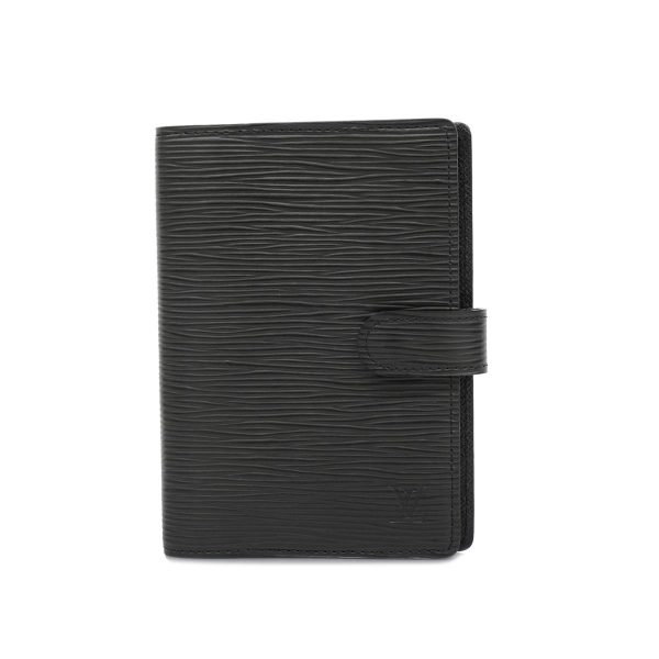 1240001037924 1 Louis Vuitton Notebook Cover Epi Agenda PM Noir