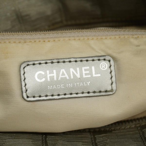 1240001037933 5 Chanel Tote Bag New Travel Nylon Gray