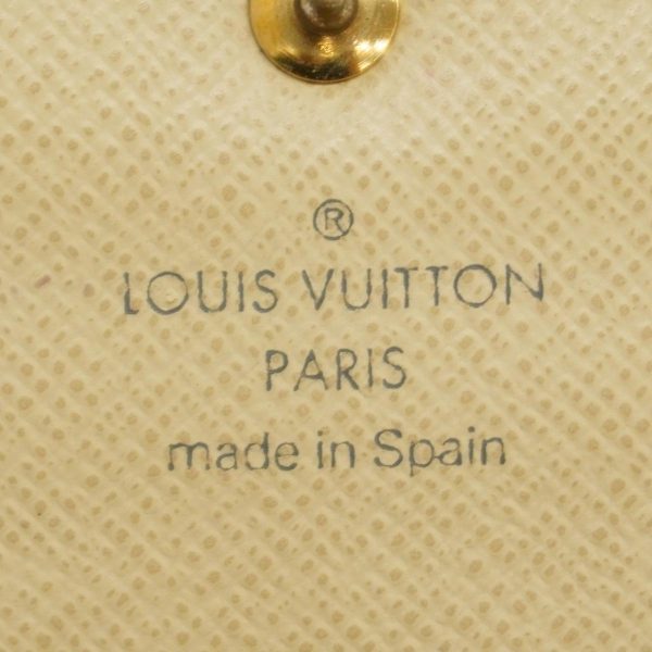 1240001037945 4 Louis Vuitton Long Wallet Portefeuille Sara White