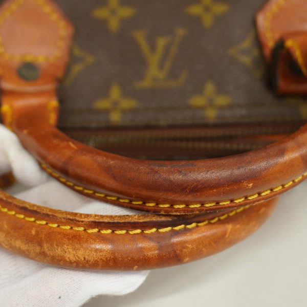 1240001037970 7 Louis Vuitton Handbag Monogram Speedy 40 Brown