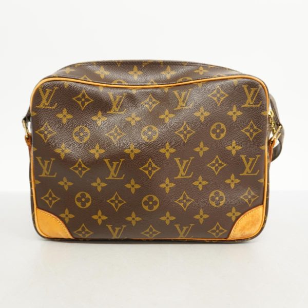 1240001037971 15 Louis Vuitton Shoulder Bag Monogram Nile Brown