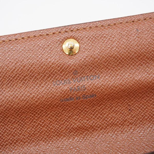 1240001037990 5 Louis Vuitton Long Wallet Portefeuille Sarah Brown