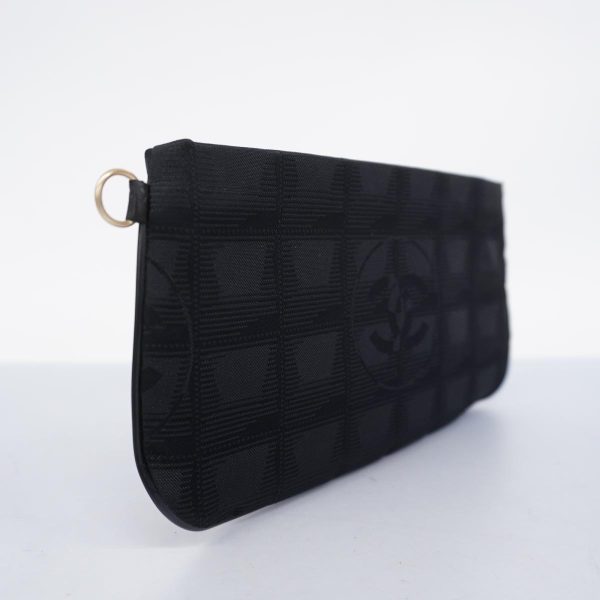 1240001038001 2 Chanel Pouch New Travel Nylon Black