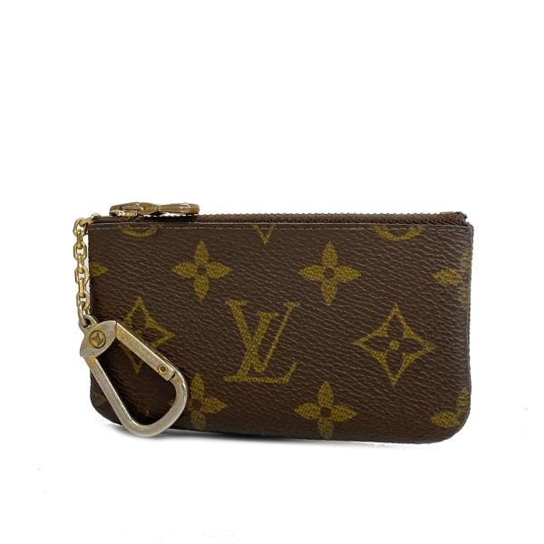 1240001038010 1 Louis Vuitton Coin Case Monogram Pochette Brown