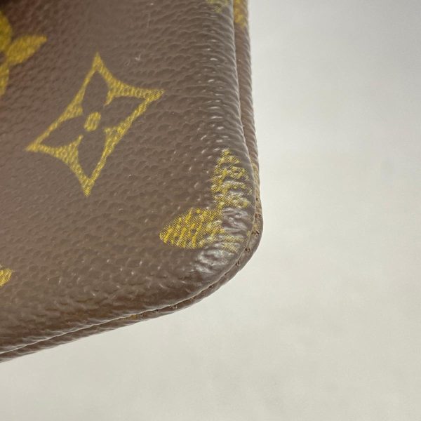 1240001038010 5 Louis Vuitton Coin Case Monogram Pochette Brown