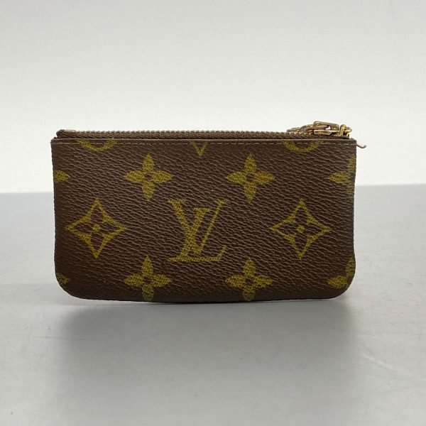 1240001038010 9 Louis Vuitton Coin Case Monogram Pochette Brown