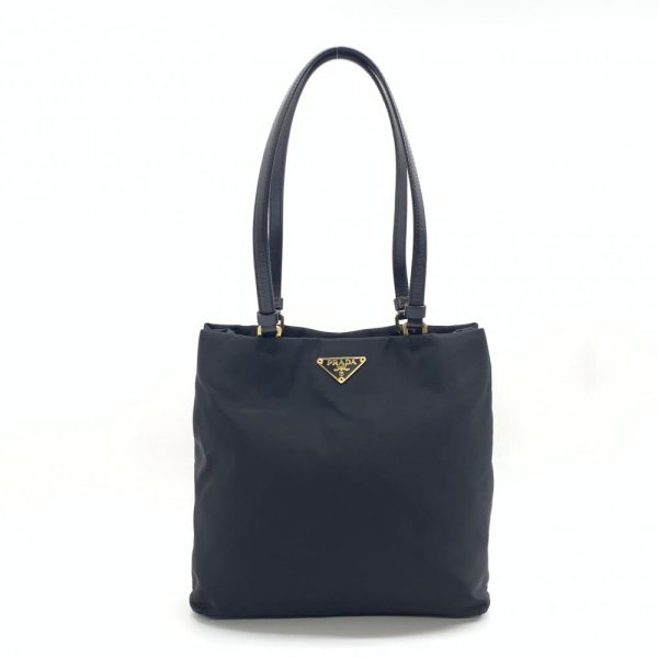 1240001038011 1 Prada Tote Bag Nylon Black