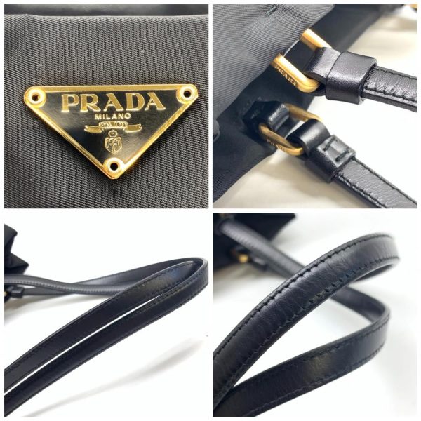 1240001038011 8 Prada Tote Bag Nylon Black