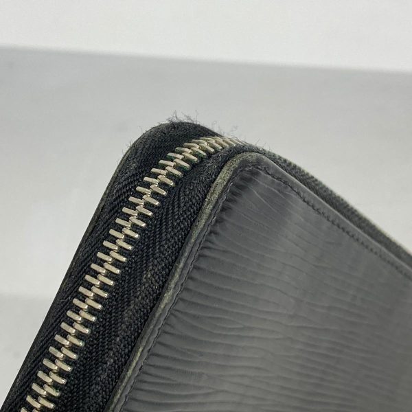 1240001038012 7 Louis Vuitton Long Wallet Epi Zippy Noir