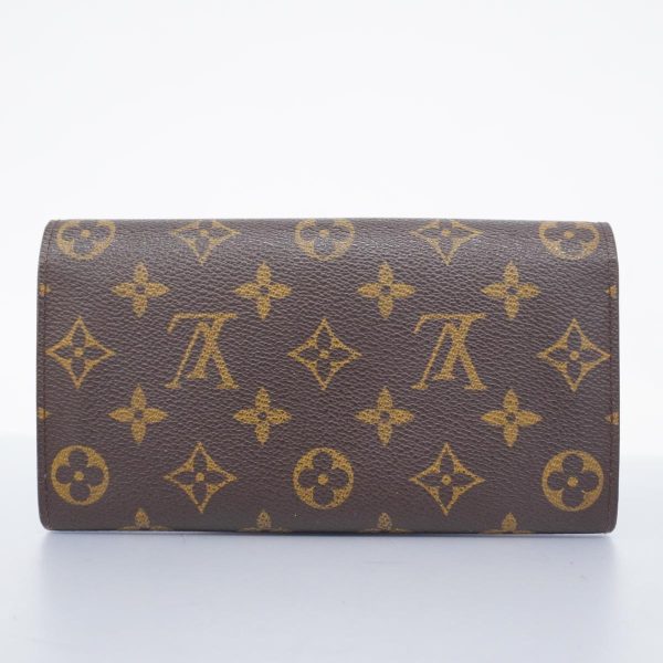 1240001038020 13 Louis Vuitton Long Wallet Monogram Pochette Brown