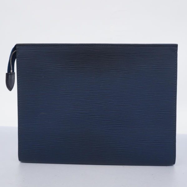 1240001038028 13 Louis Vuitton Clutch Bag Epi Posh Toilette Andigo Blue