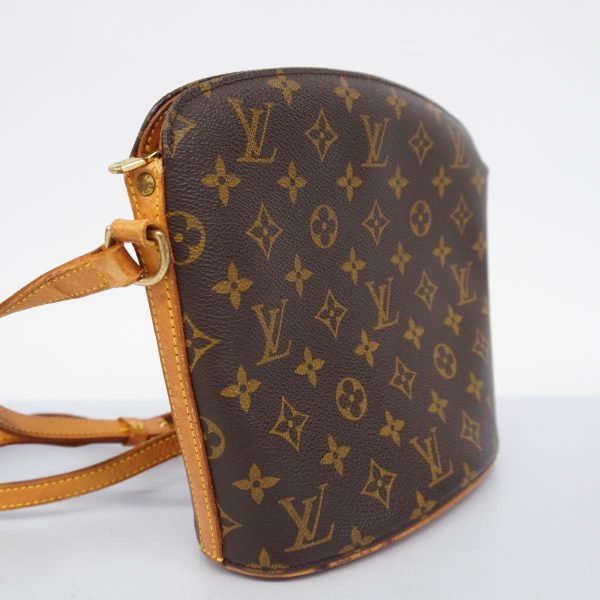 1240001038042 2 Louis Vuitton Shoulder Bag Monogram Drouot Brown