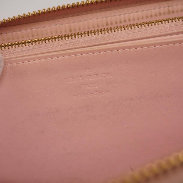 1240001038047 4 Louis Vuitton Wallet Vernis Zippy Rose Ballerine