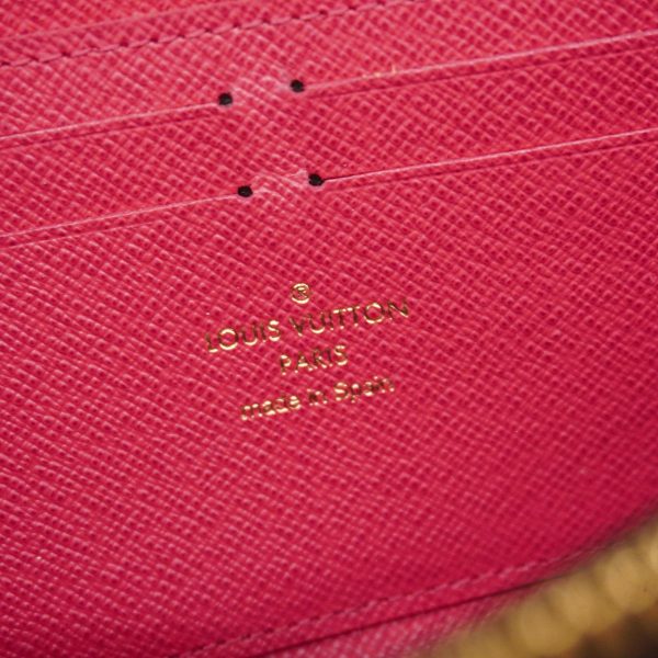 1240001038057 4 Louis Vuitton Long Wallet Clemence Hot Pink